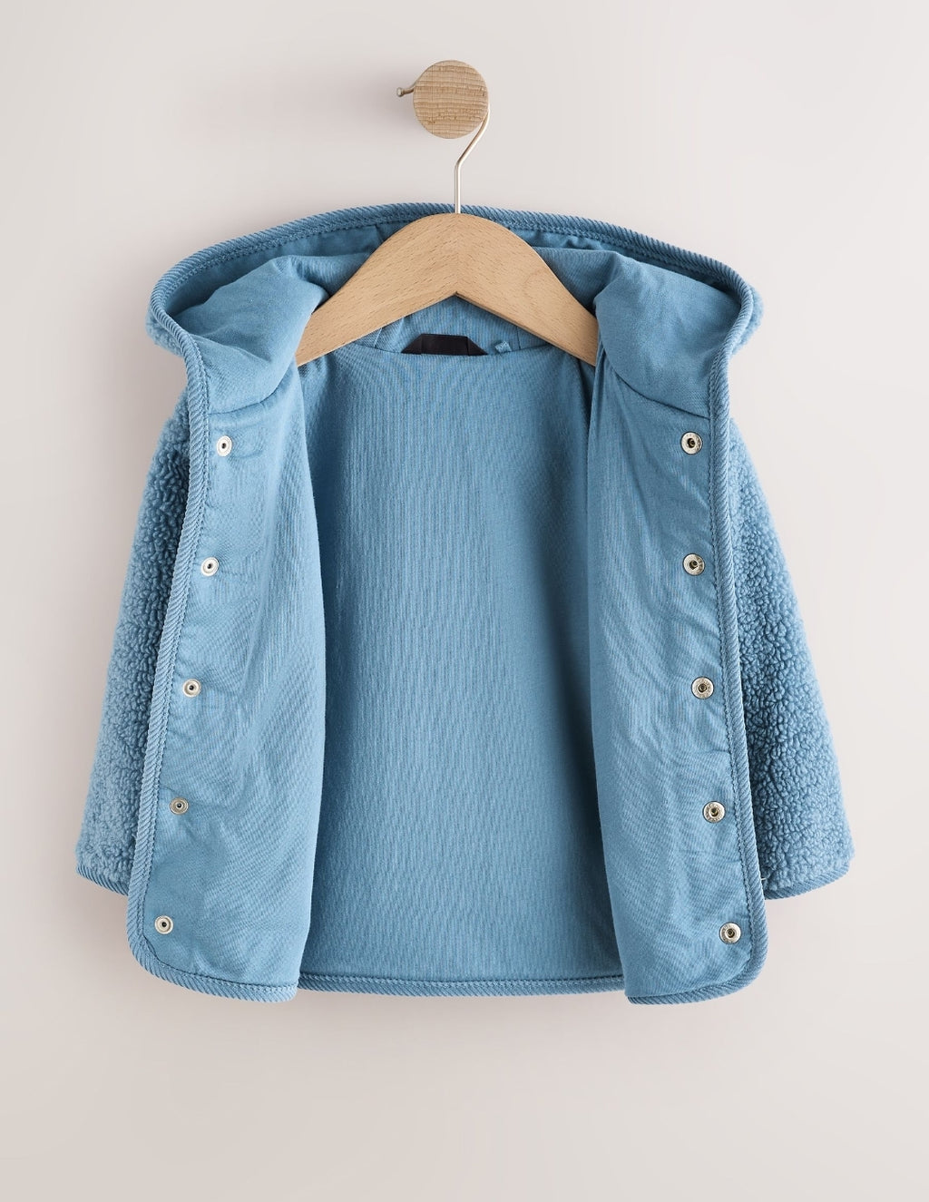 Blue Hooded Fleece