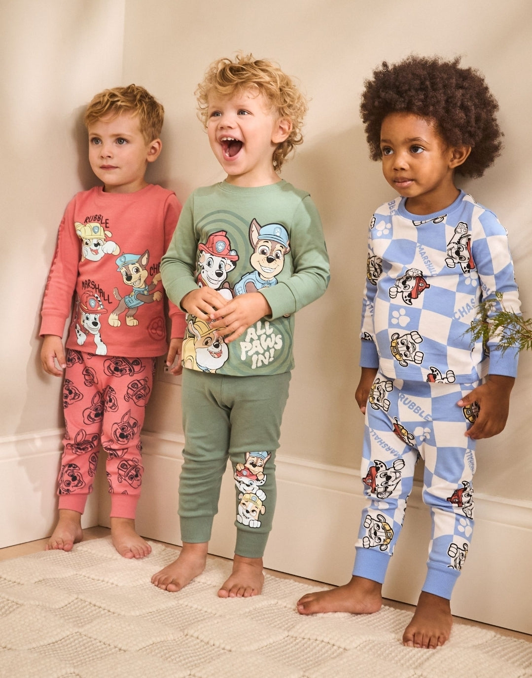 Green/Blue/Red Paw Patrol
Snuggle Pyjamas 3 Pack