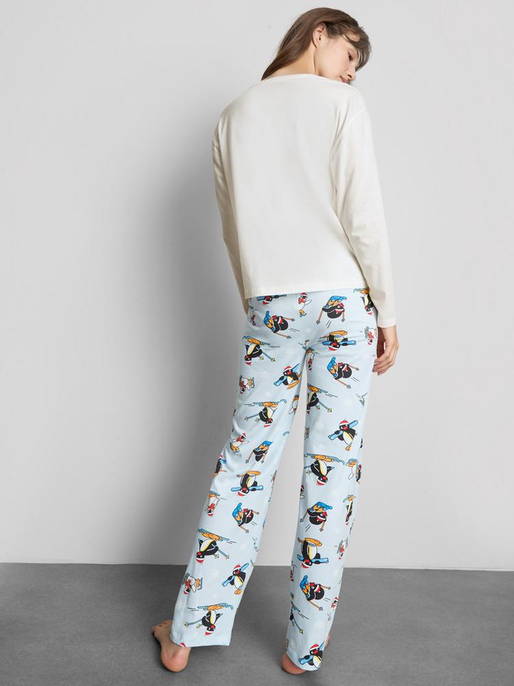 Primark Women’s Pure Cotton Pingu Family Christmas Pyjamas
