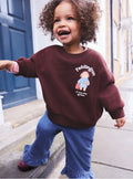 Brown Paddington Bear Crew Neck Sweatshirt