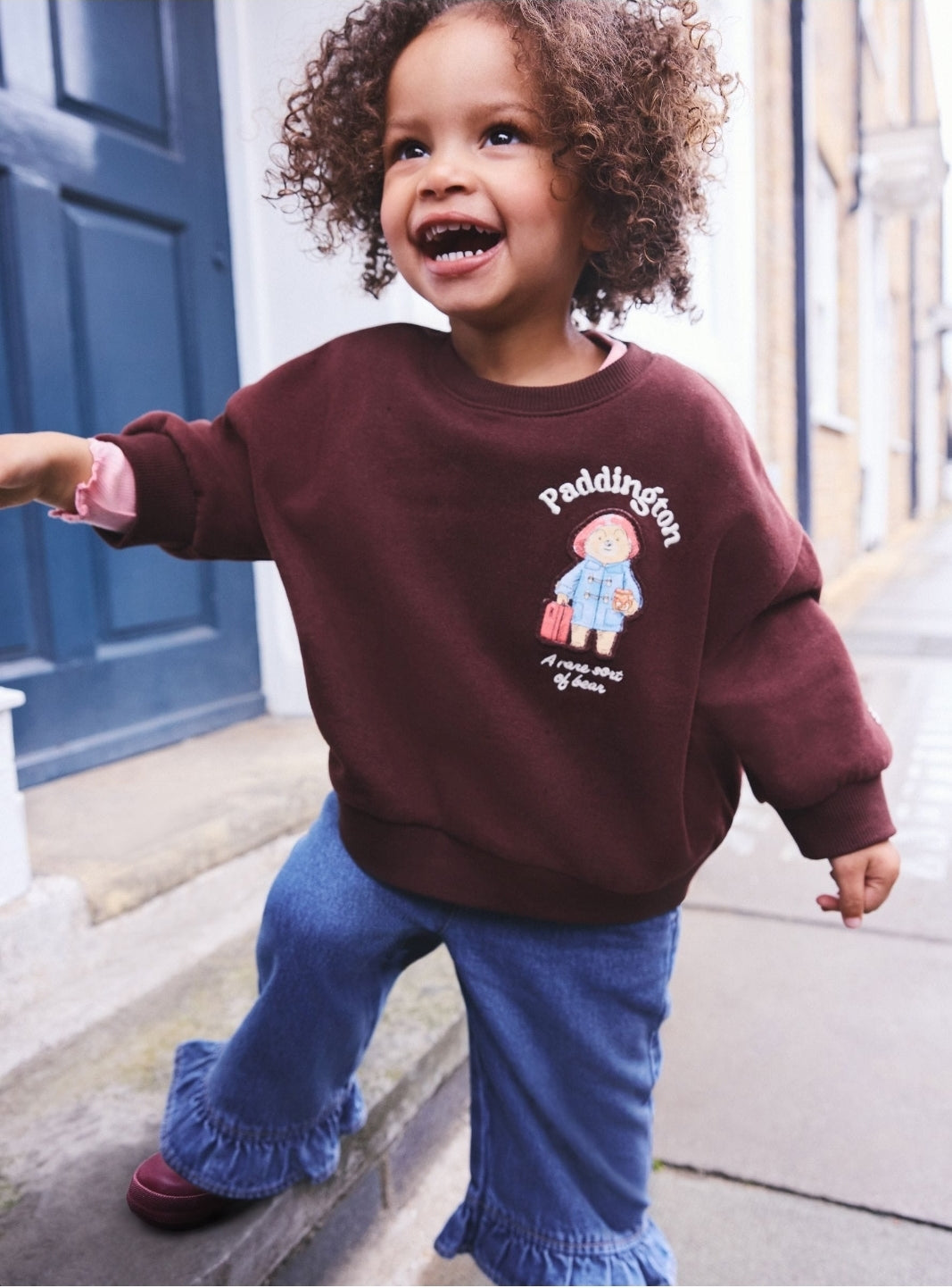 Brown Paddington Bear Crew Neck Sweatshirt