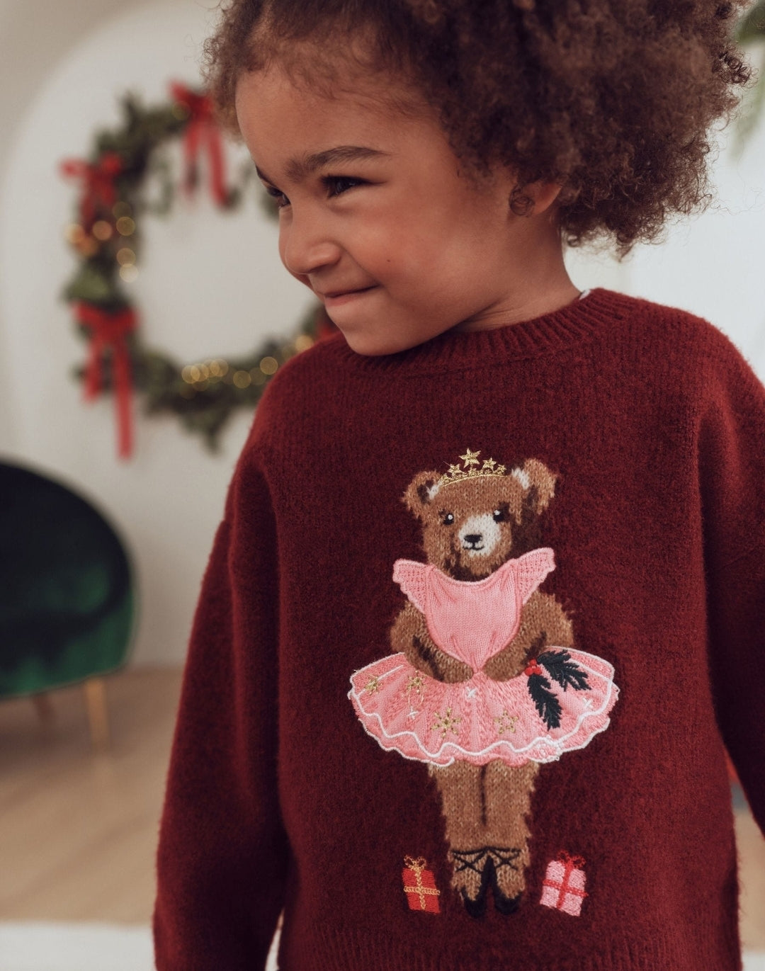 Burgundy Red Nutcracker Bear
Christmas Jumper
