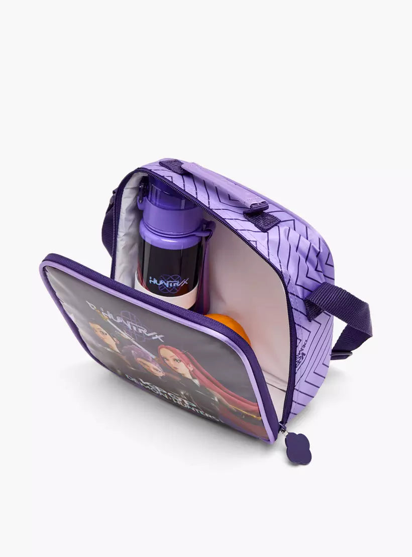 Netflix KPop Demon Hunters 5-Piece School Trolley Bag 18 inch