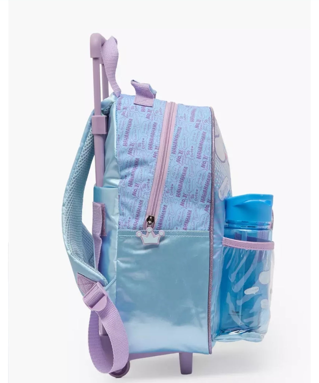 Sanrio Cinnamoroll Print 3-Piece School Trolley Bag Set 14 inches