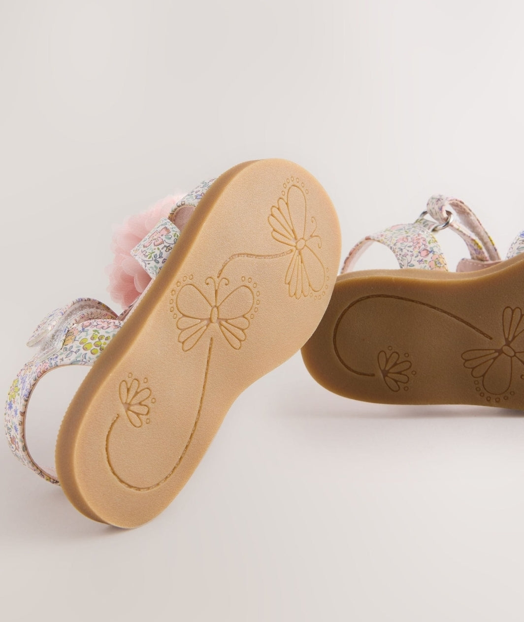 Pink Flower Corsage Sandals
