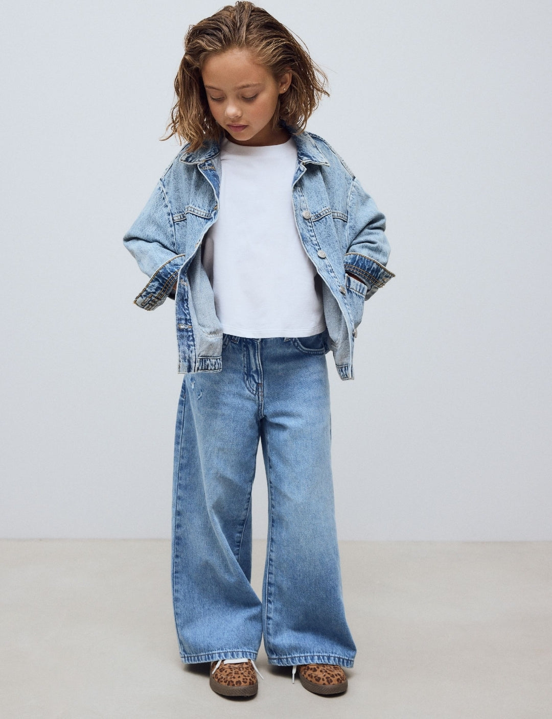 Denim Extra Wide Leg Jeans
