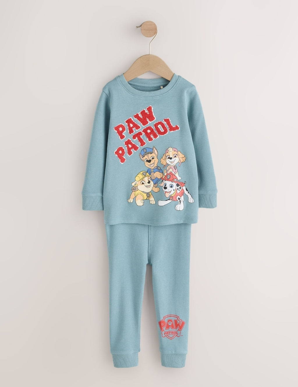 Blue/Ecru/Red Paw Patrol Snuggle Pyjamas 3 Pack