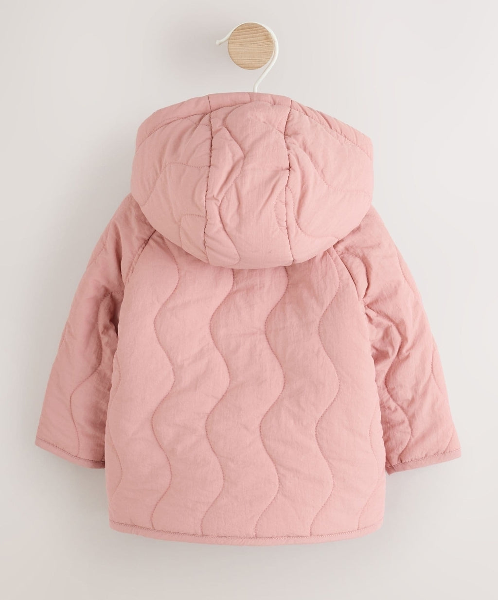 Pink Quilted Puffer Baby Jacket