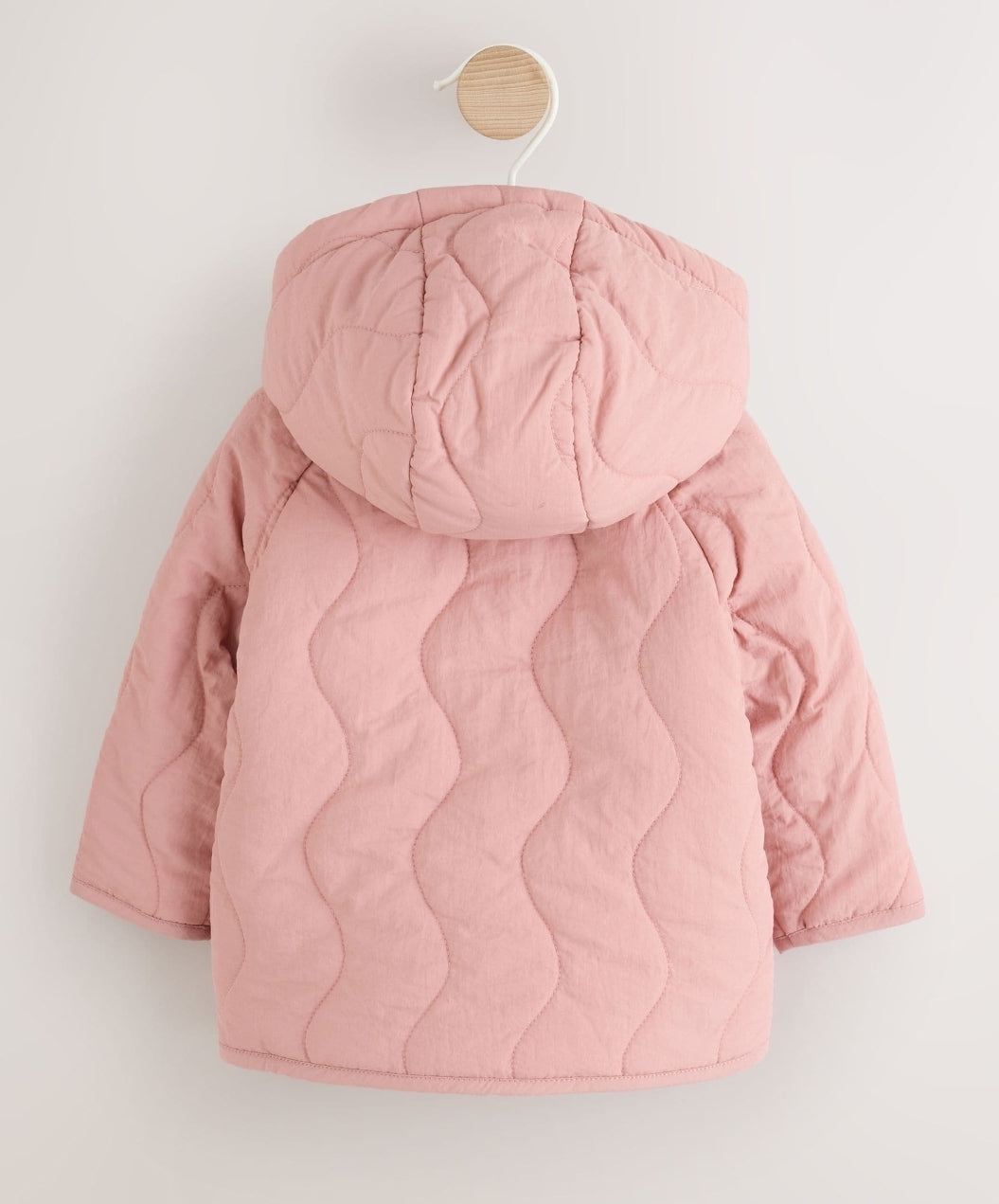 Pink Quilted Puffer Baby Jacket