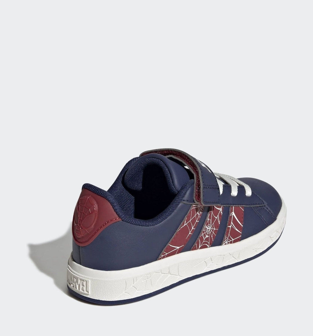 adidas Blue Marvel Spiderman Grand
Court Kids Trainers