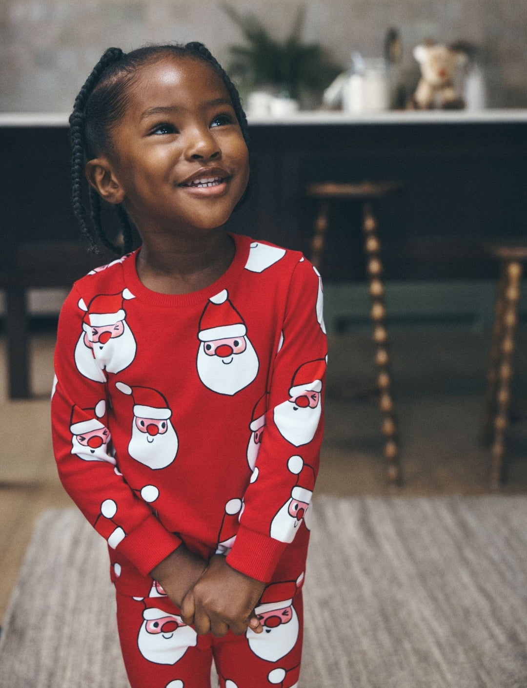 Red All Over Santa Christmas Pyjamas