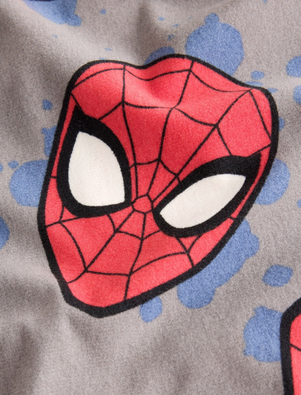 Red/Grey Spiderman Single Cosy Fleece License Pyjamas