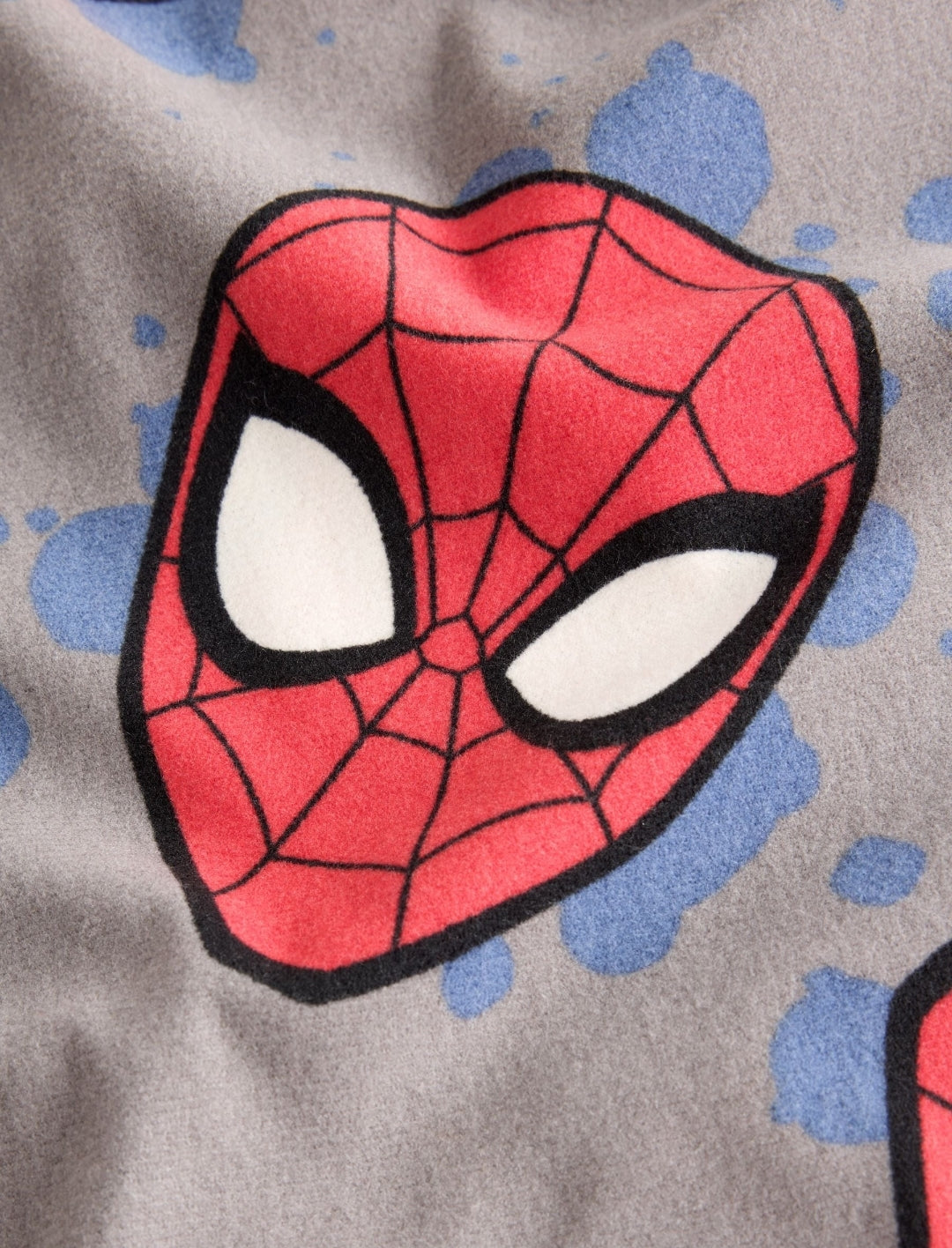 Red/Grey Spiderman Single Cosy Fleece License Pyjamas