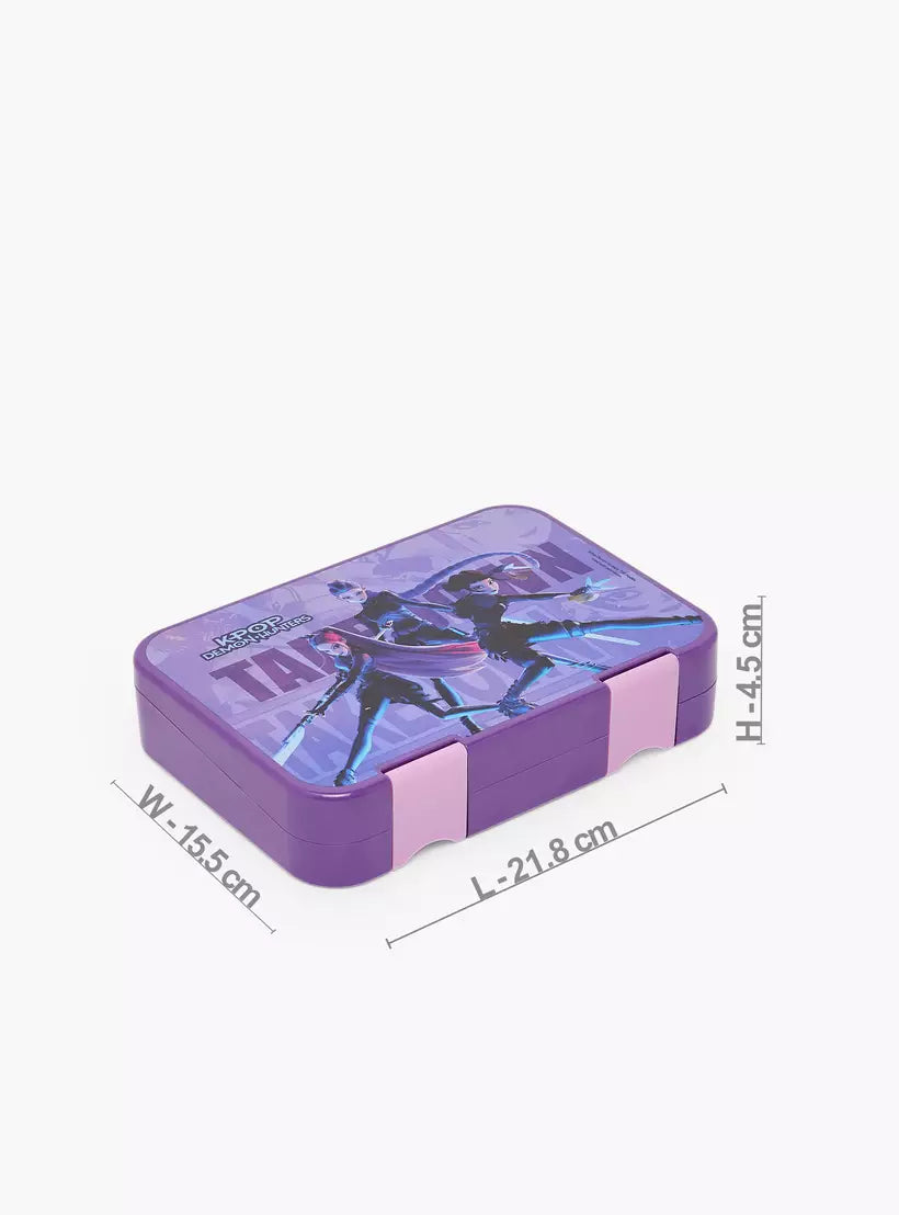 Netflix KPop Demon Hunters Print Bento Lunch Box