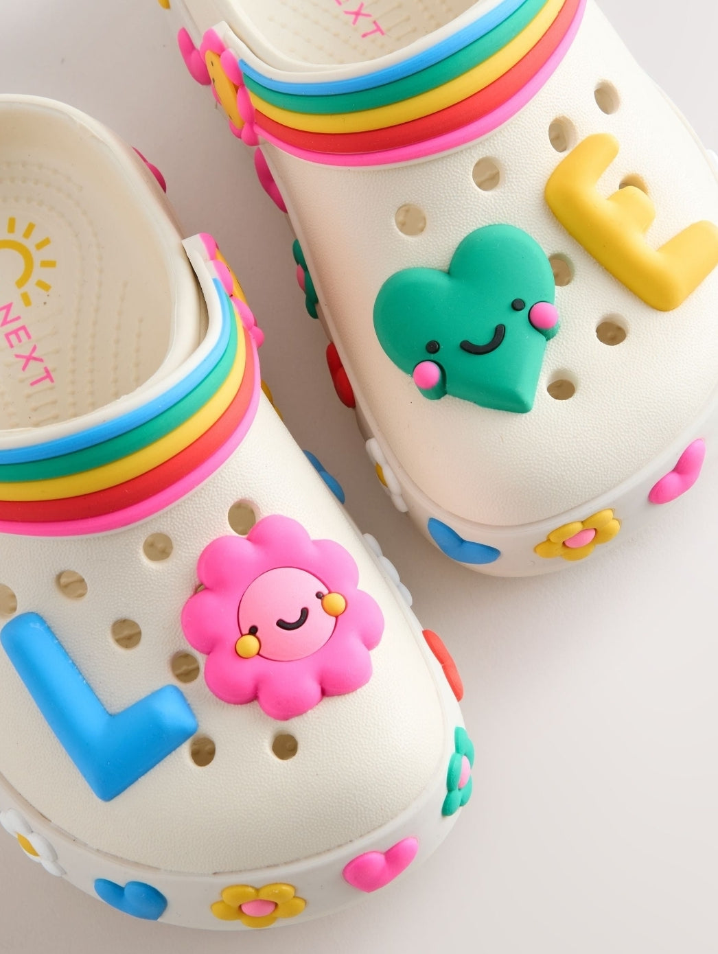 Bone Light Up Clogs
