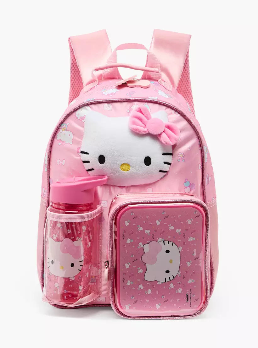 Sanrio Hello Kitty 5-Piece School Backpack Set 14 inches