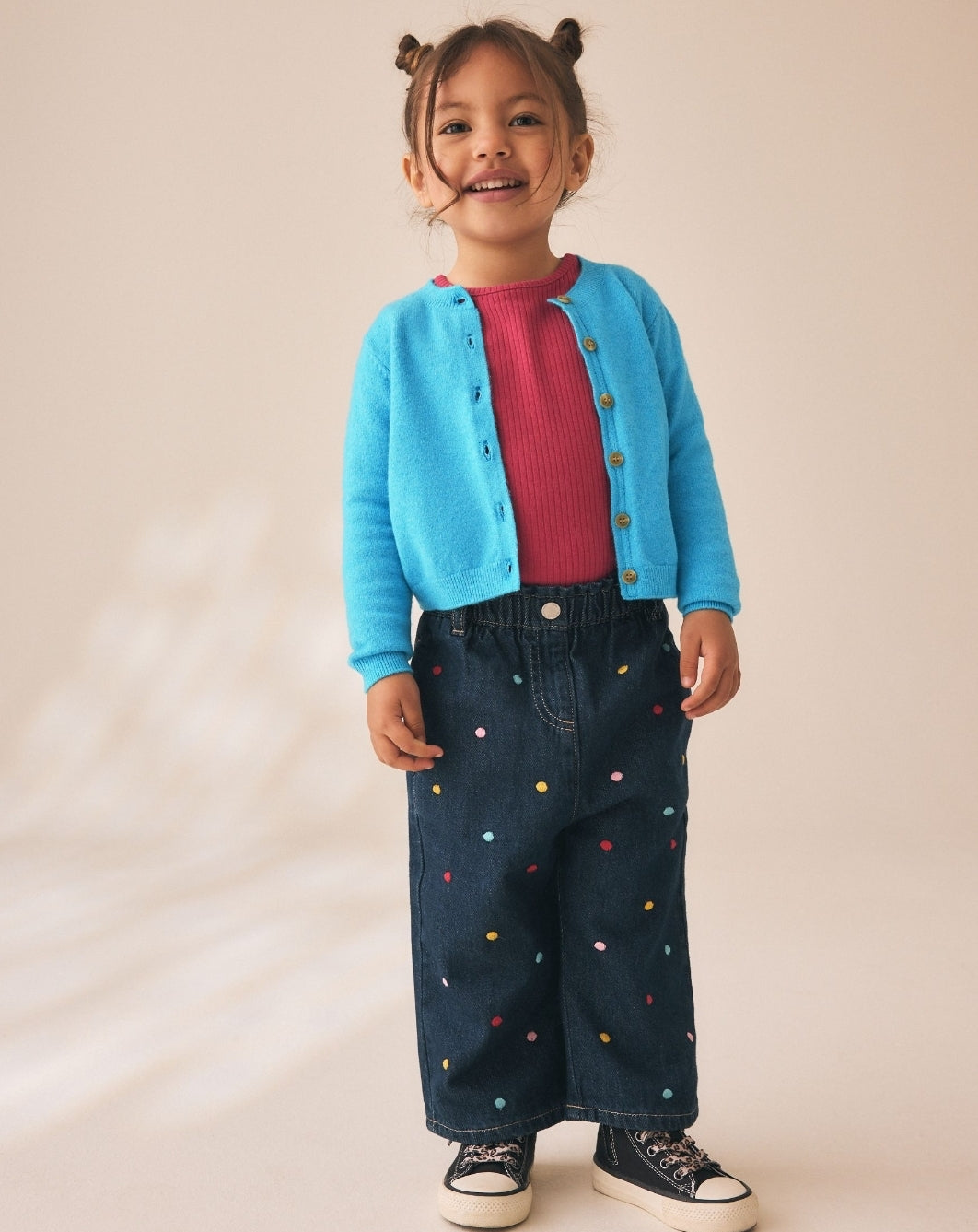 Bright Blue Knit Cardigan