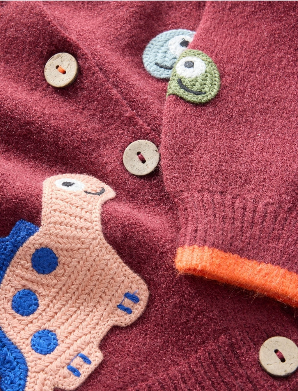 Red Dino Cardigan