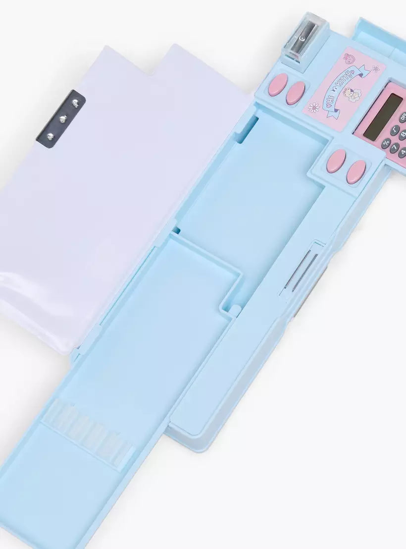 Sanrio Hello Kitty Print Pencil Case with Calculator