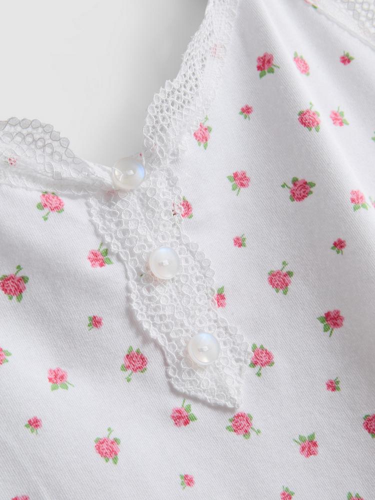 Lace Trim Cami Pyjamas