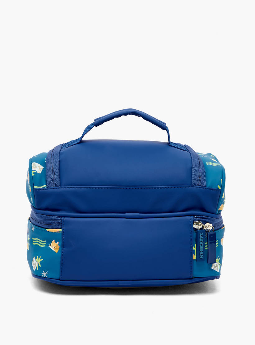 Minecraft Print Lunch Bag
