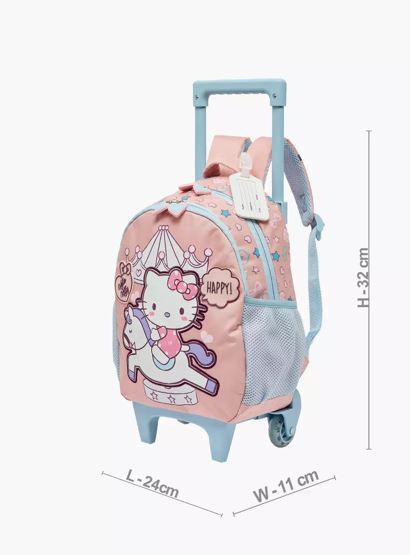 Sanrio Hello Kitty Print Trolley Bag 14 inches