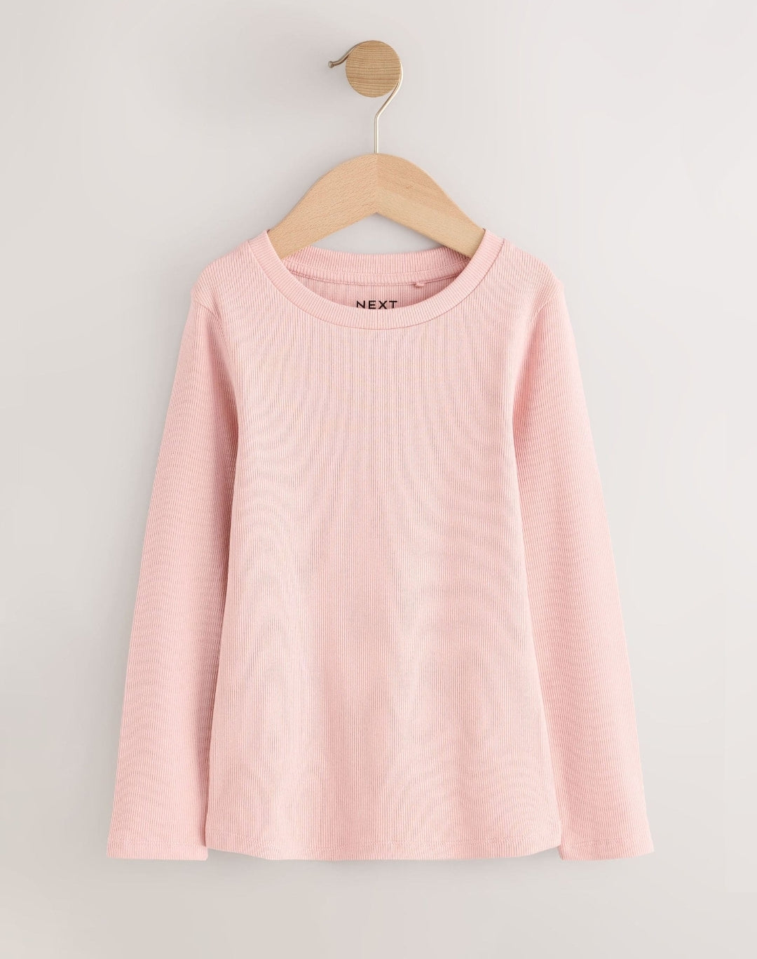 Neutral Ribbed Long Sleeve Tops 5 Pack