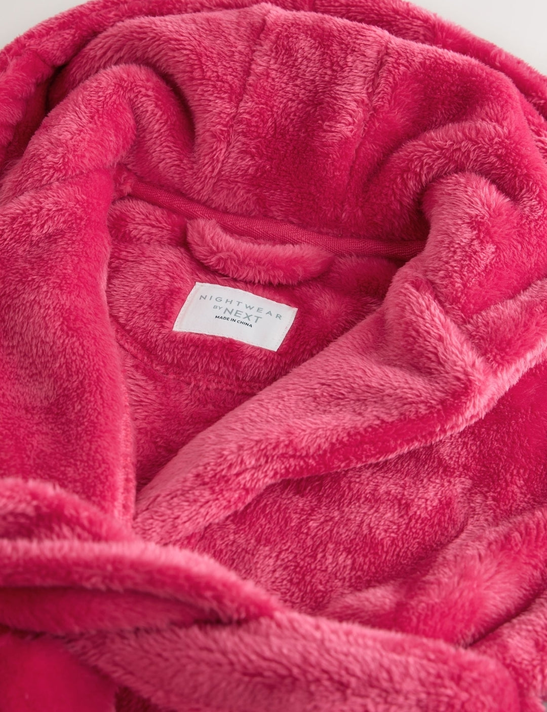 Red Soft Touch Fleece Dressing Gown