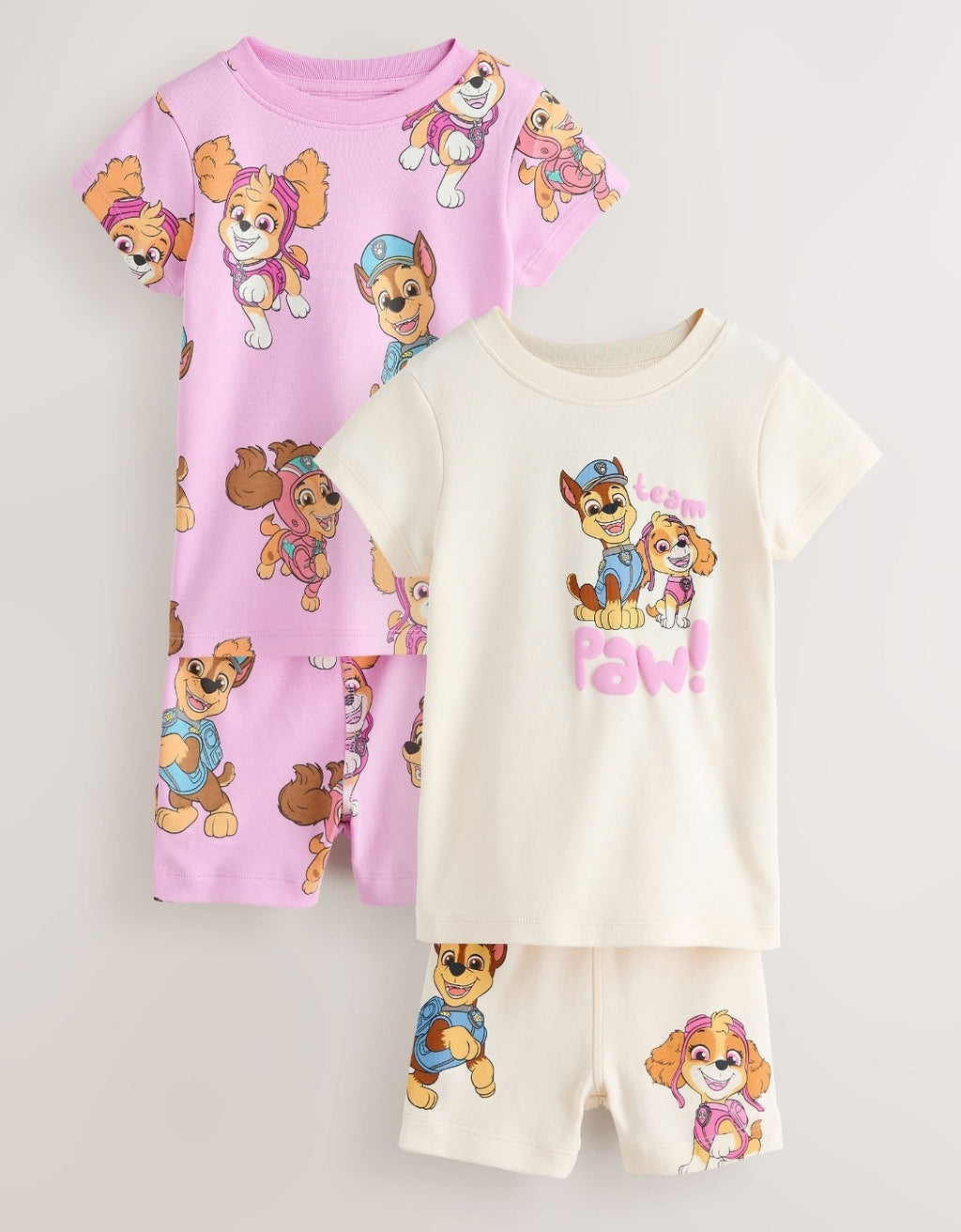 Pink Paw Patrol Pyjamas 2 Pack