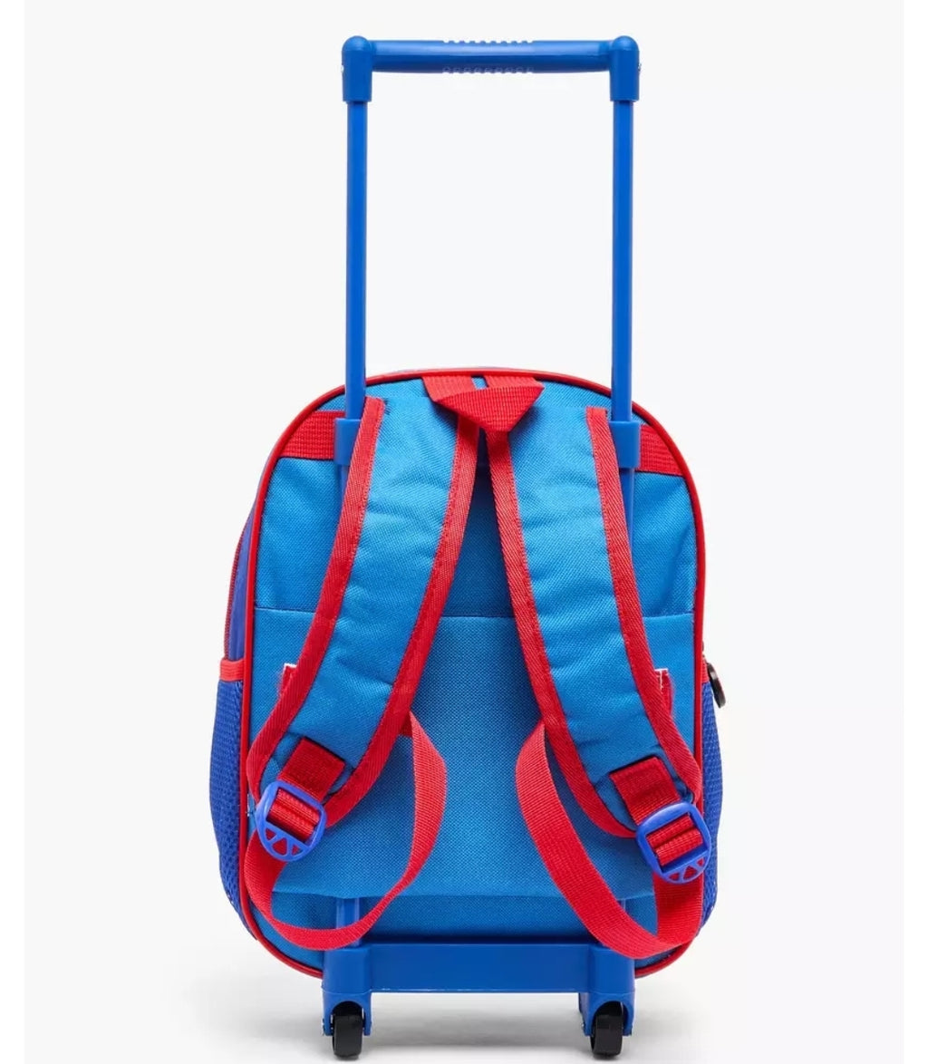 Spider-Man Print 3-Piece School Trolley Bag Set 14 inches