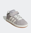 adidas Grey Grand Court OOs Suede
Elastic Lace Kids Trainers