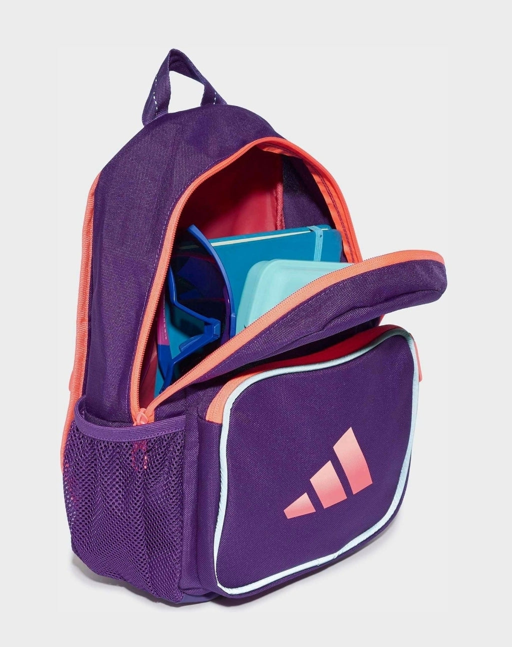 adidas Purple Kids Neon Backpack