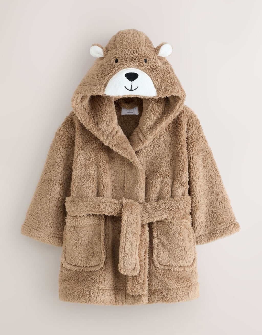 Brown Bear Fleece Robe