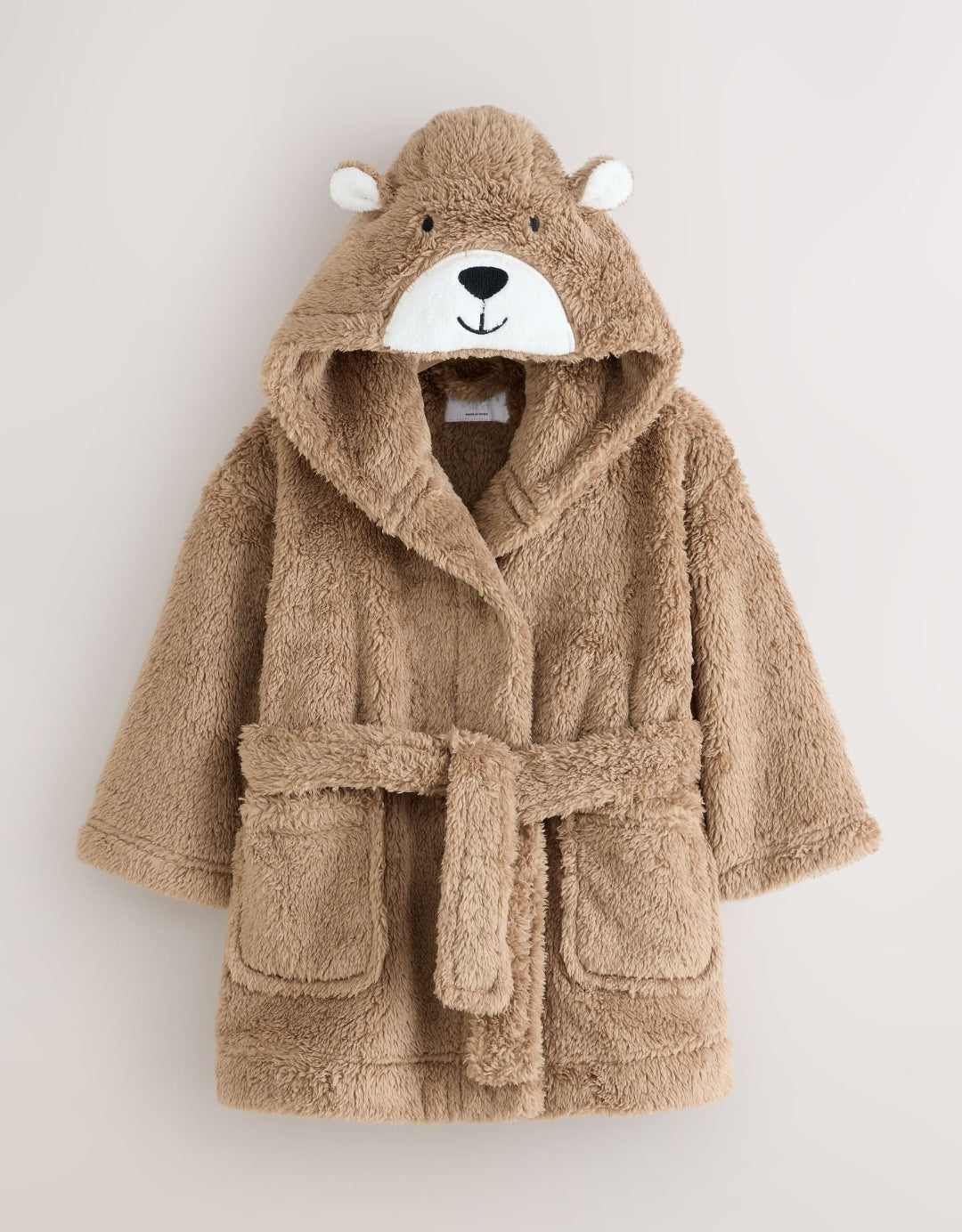 Brown Bear Fleece Robe