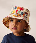 Cream Paw Patrol Bucket 100% Cotton Hat