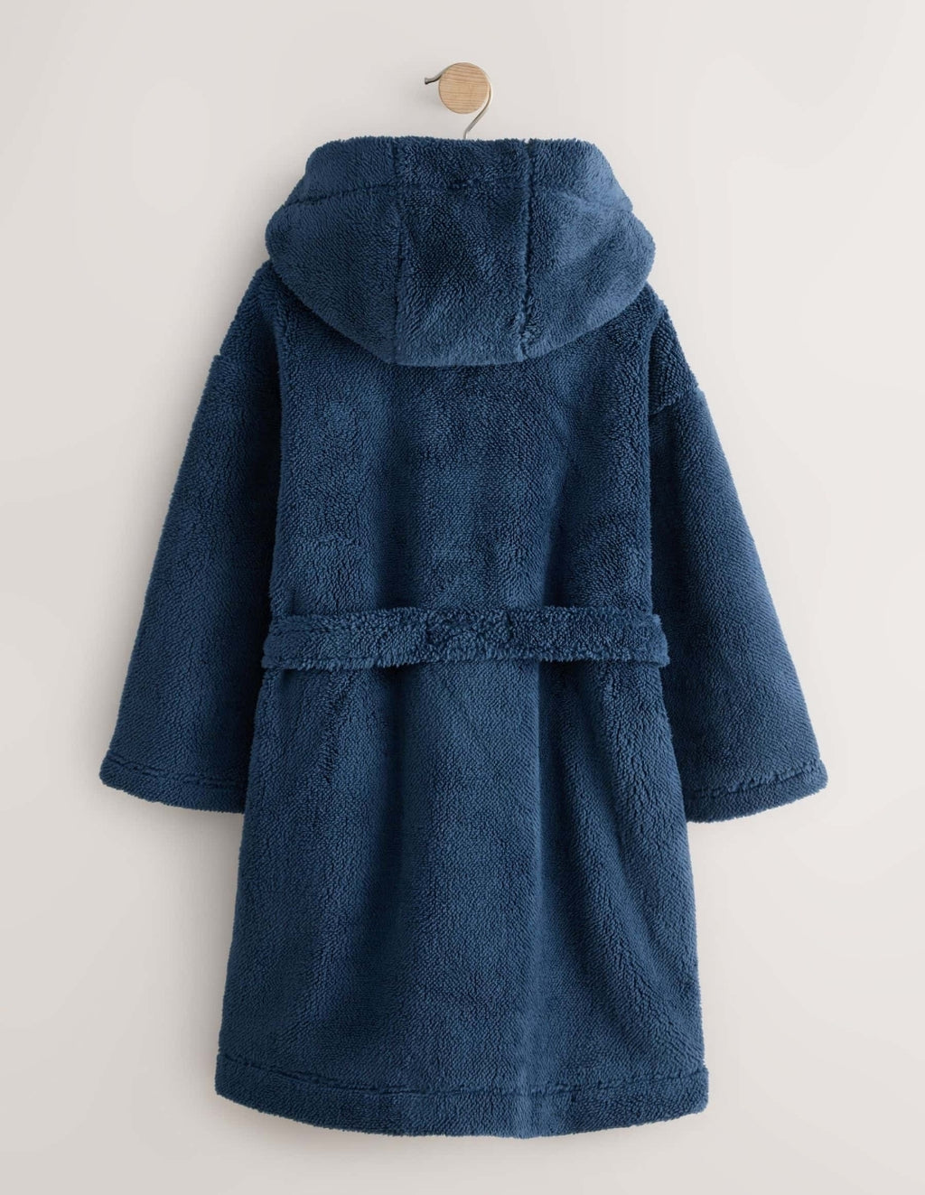 Navy Fleece Robe