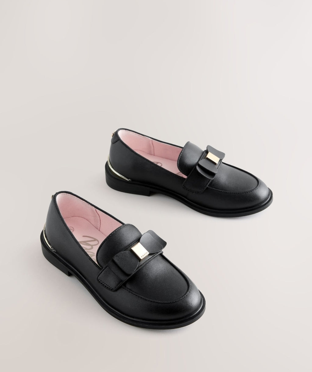 Baker by Ted Baker Back to School
Slim Bow Black Loafers