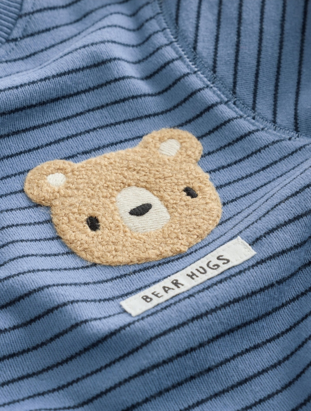 Navy/Ecru Bears Snuggle Pyjamas 3 Pack
