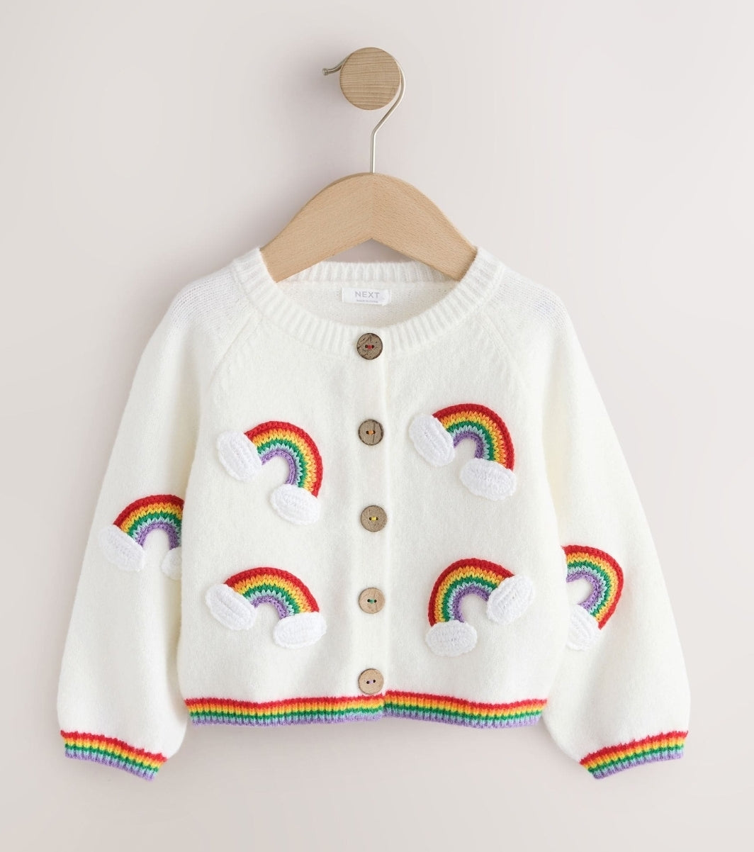 Rainbow Badge Cardigan