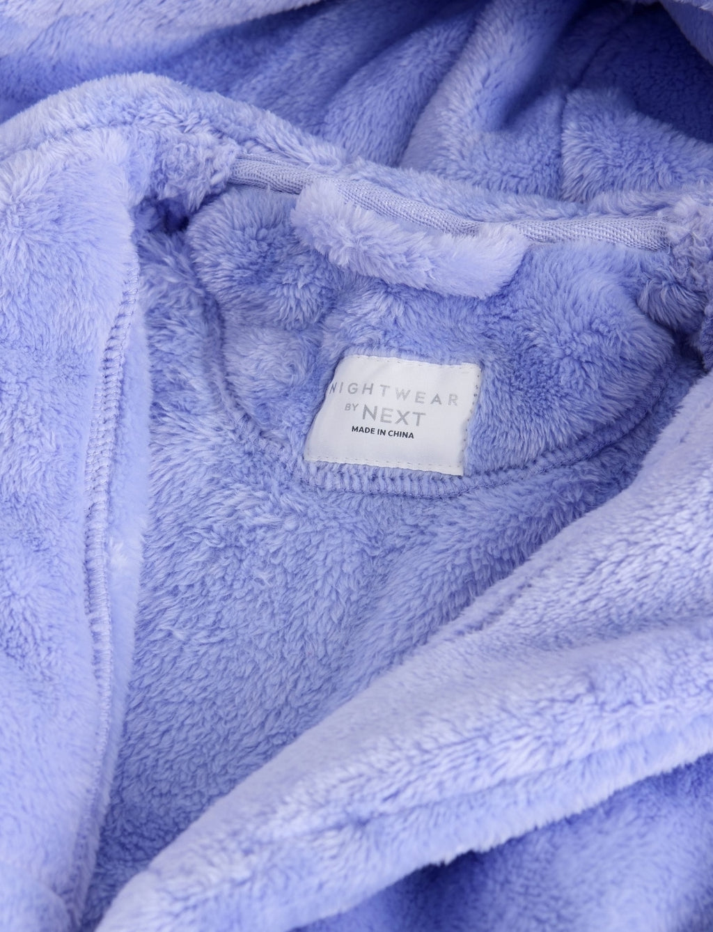 Blue Soft Touch Fleece Dressing Gown