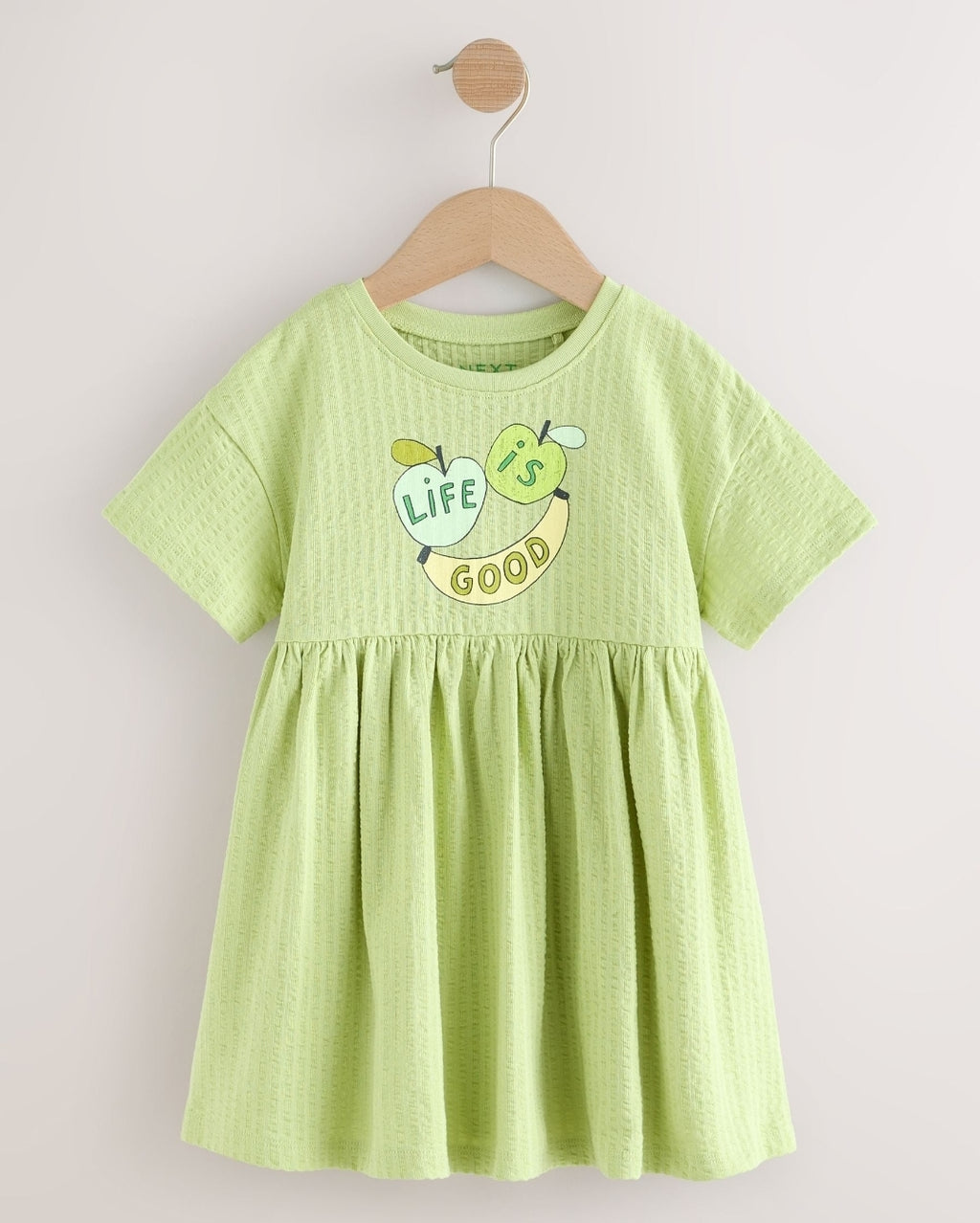 Green Essential Jersey Dress