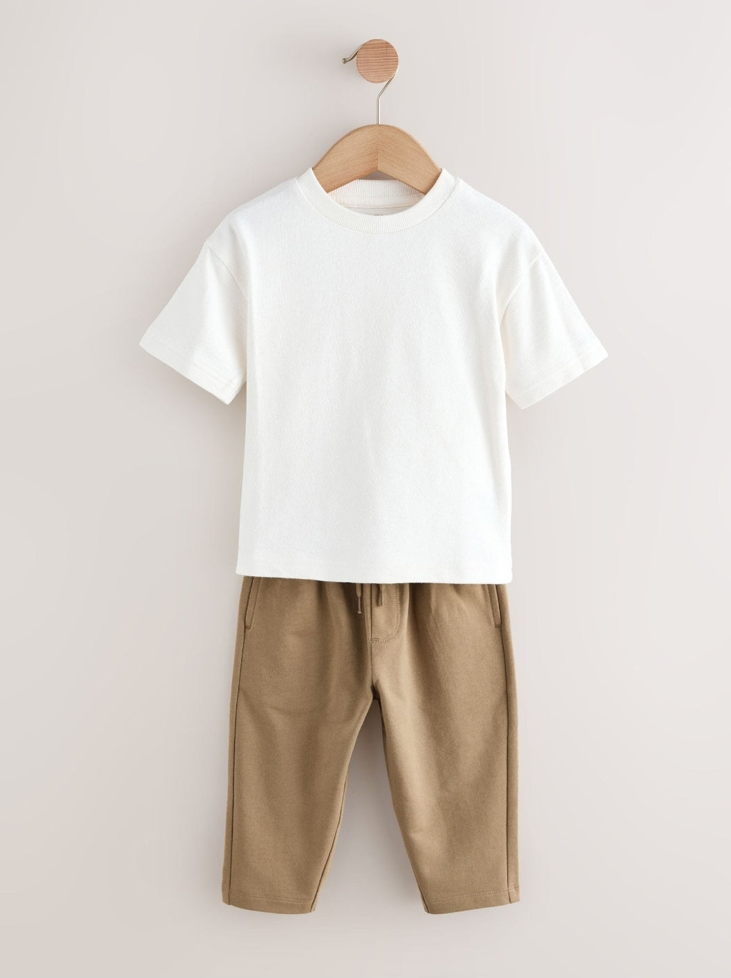 Blue Jersey Shirt T-Shirt and Joggers 3 Piece Set