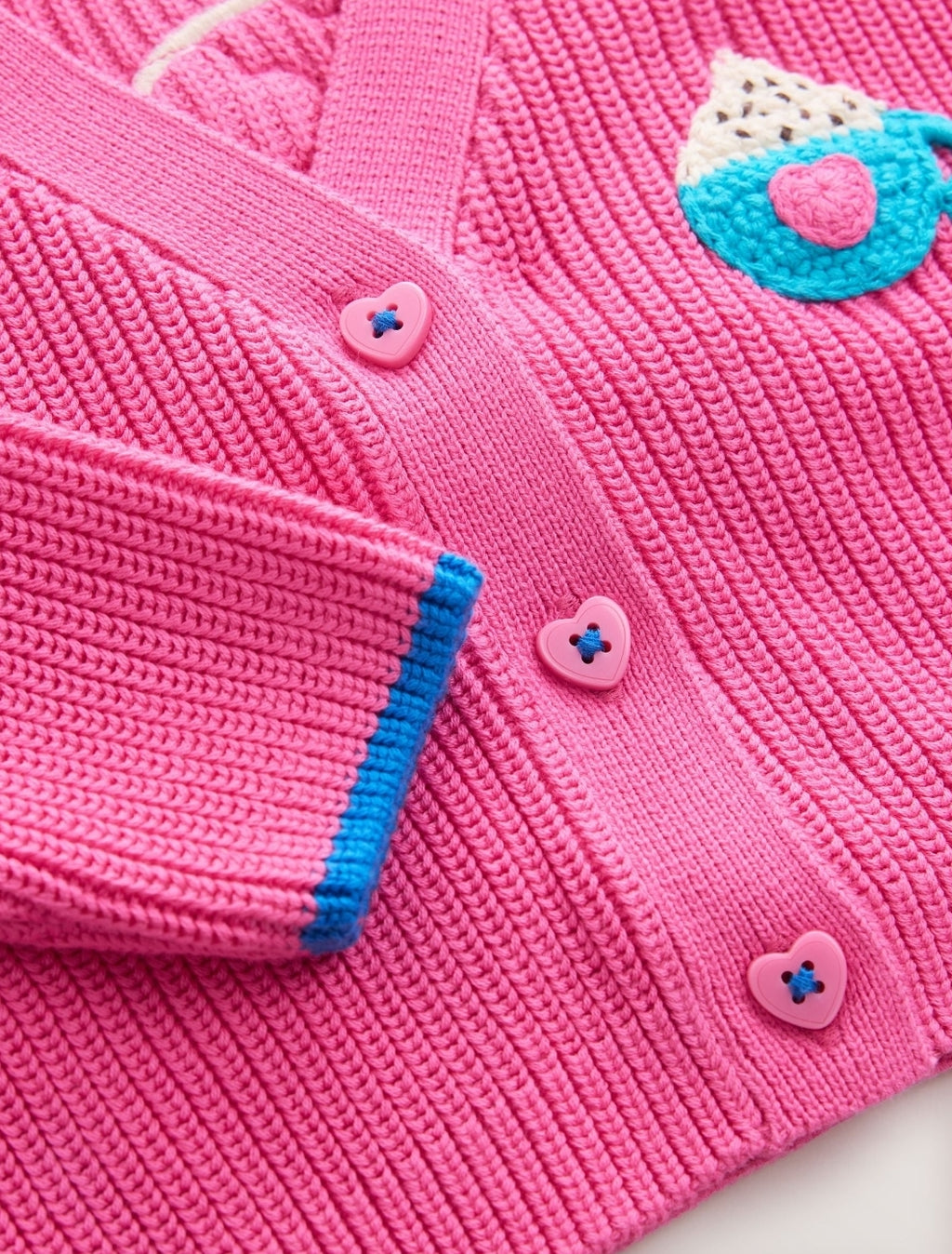 Pink Hot Chocolate V-Neck
Cardigan