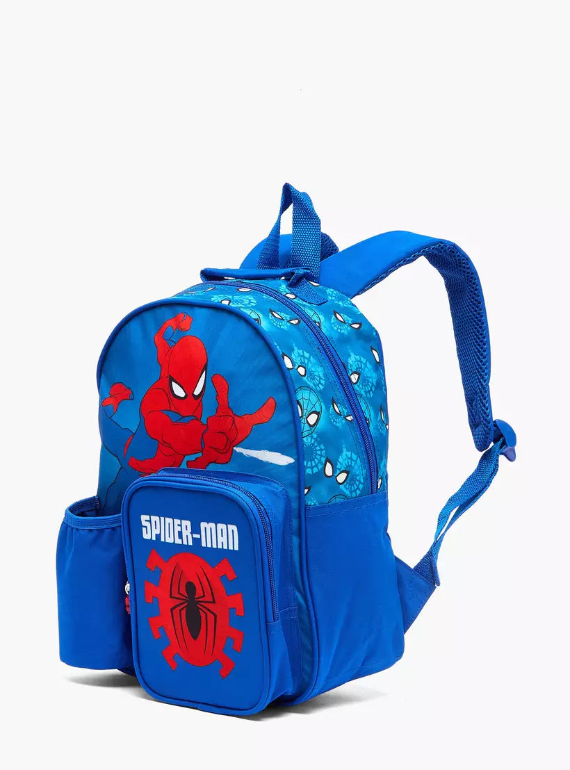 Spider-Man Print 3-Piece School Backpack Set  14 inches
