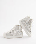 Butterfly Glitter High Top Trainers