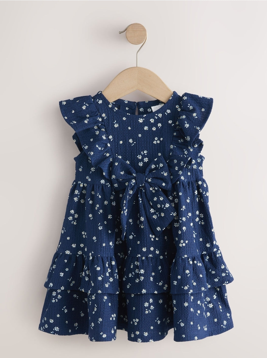 Navy Tiered Summer Dress