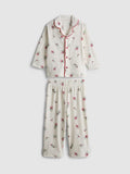 Primark Kids' Christmas Twinning Mistletoe Shirt Pyjamas