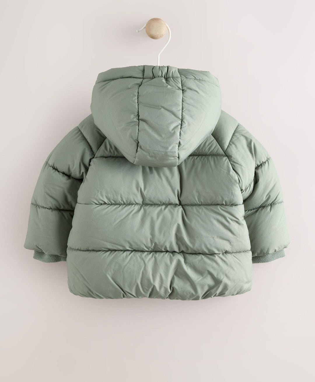 Sage Green Baby Puffer Jacket