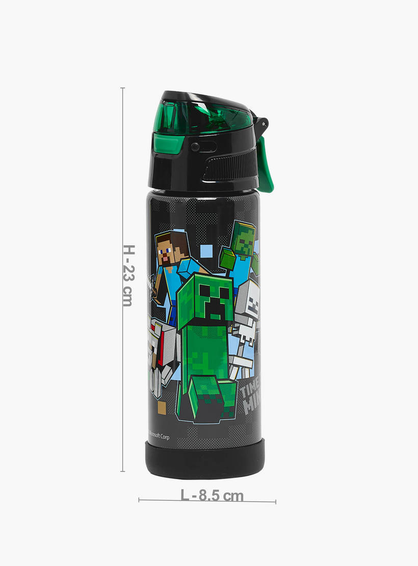 Minecraft Print Stainless Steel Water Bottle