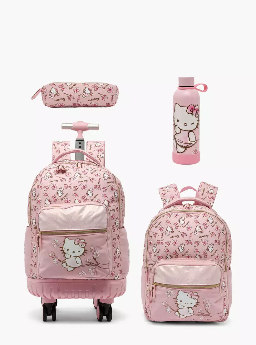 Sanrio Hello Kitty Print Pencil Pouch with 2 Compartment